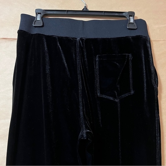 Rag & Bone Jean | Velvet Scout Jogger Pants Pull-On Velour Black Size S - Picture 10 of 13